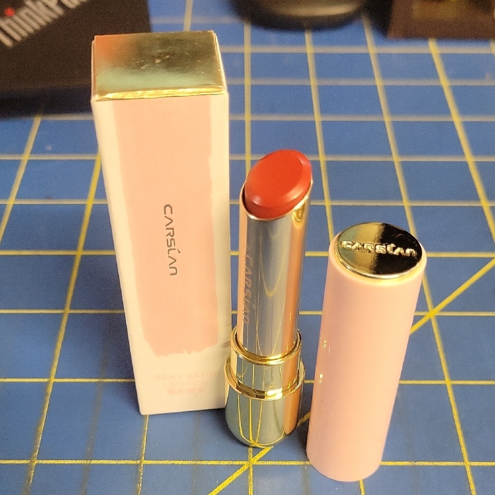 Carslan Silky Satin Lipstick 07 Red New In Box